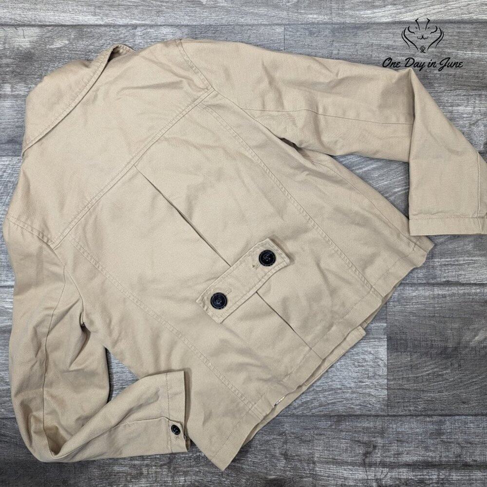 Gap 3 Button Basic Cotton Jacket Size S - image 5